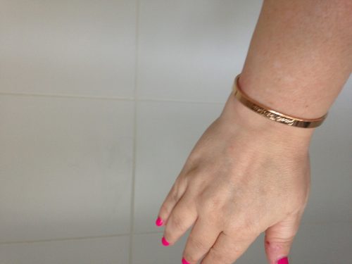Just Be You Armband – Zilver / Rosé photo review