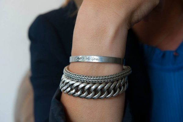 Just Be You Armband zilver kleurig Just Be You