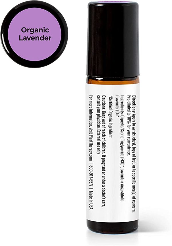 Lavender Essentiële Olie (Lavendel) Biologisch Roll On 10 ml. Ingredienten