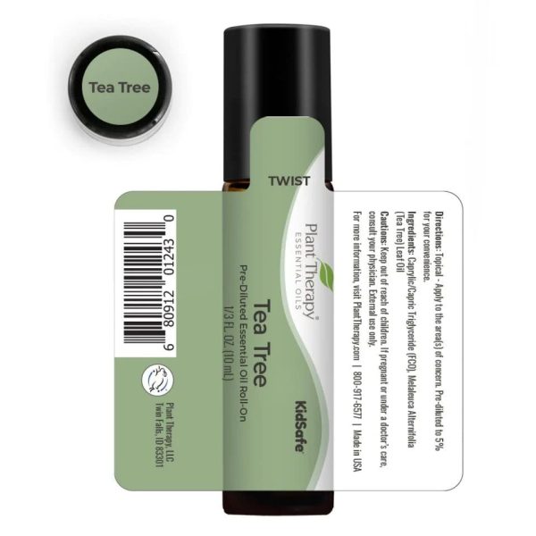 Tea Tree Essentiële Olie - Roll on - Product Details - Plant Therapy - 10 ml
