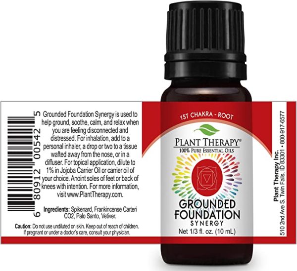 Root Chakra Essentiele Olie Ingredienten van Plant Therapy-min