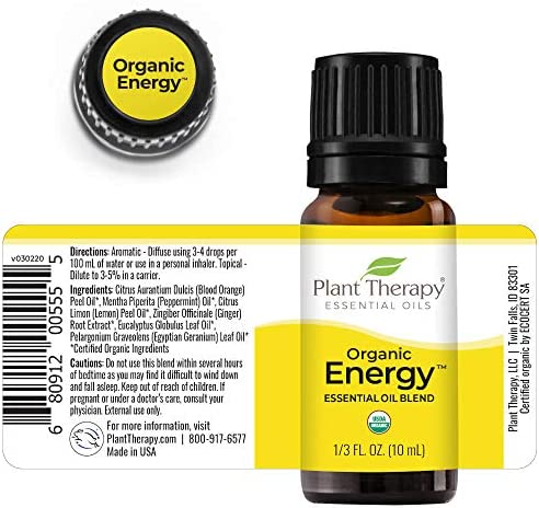 Energy essentiële olie (biologisch) van Plant Therapy Ingredienten