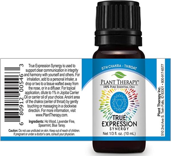 Keel Chakra Essentiële Olie (True Expression) van Plant Therapy Ingrediënten