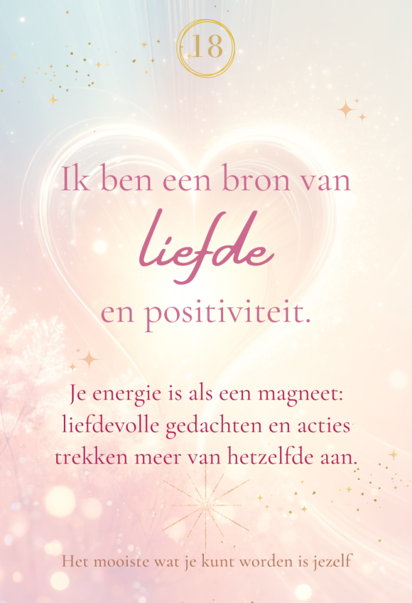 44 Affirmatie- en Inspiratiekaarten voor een Positieve Mindset