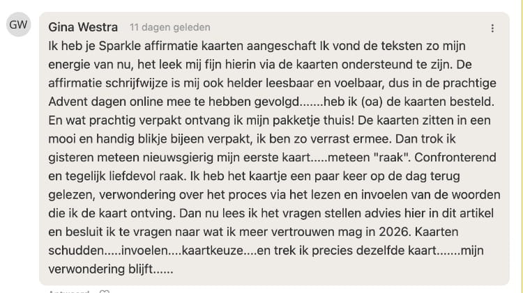 Review Affirmatiekaarten Just Be You Review Affirmatiekaarten Just Be You